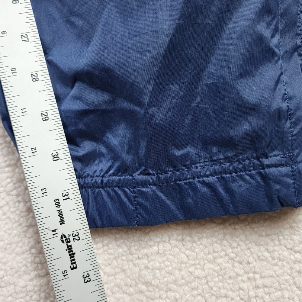 Nike Vintage Track Pants Mens XL Navy Blue Windbreaker Sportswear Retro - Picture 7 of 11